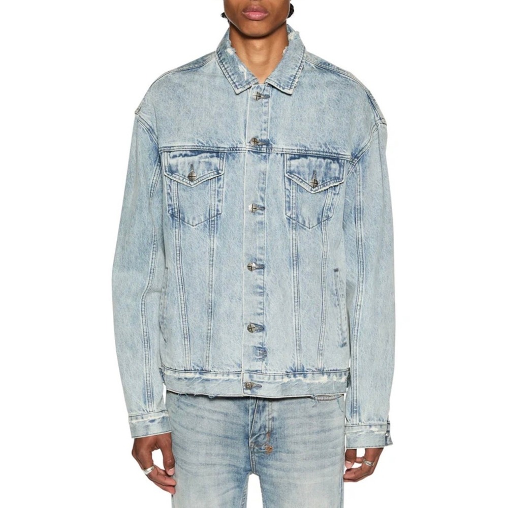 Ksubi Classic Jacket Philly Blue Denim Men's Size‎ XL